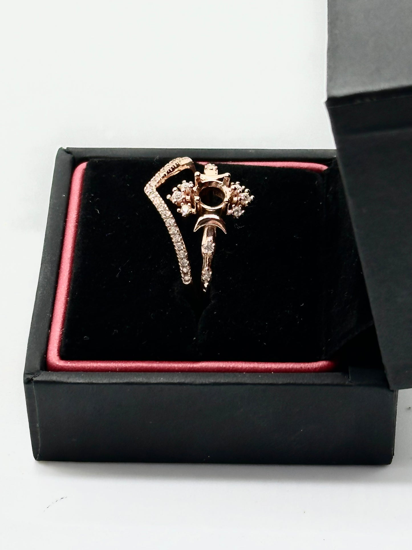 Celestial Keepsake - Adjustable Moon & Stars Ring Set