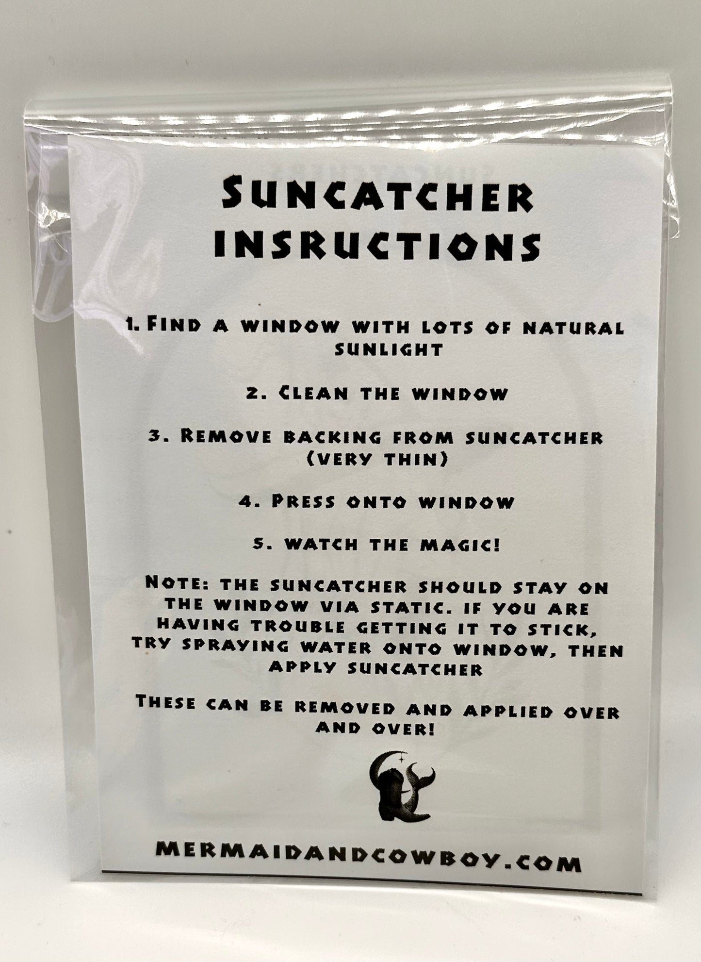 Horoscope Window Suncatchers
