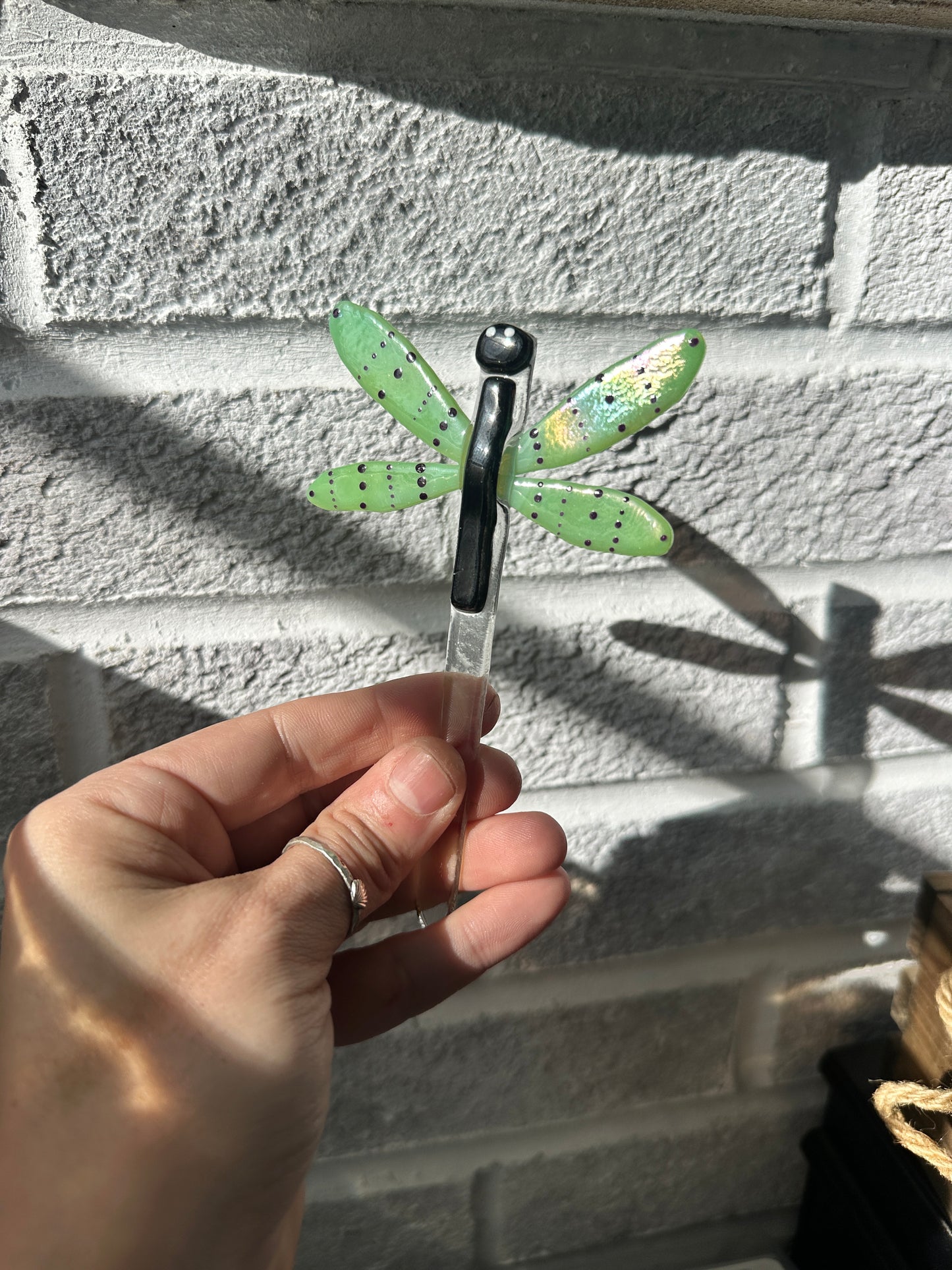Fused Glass Garden Stakes