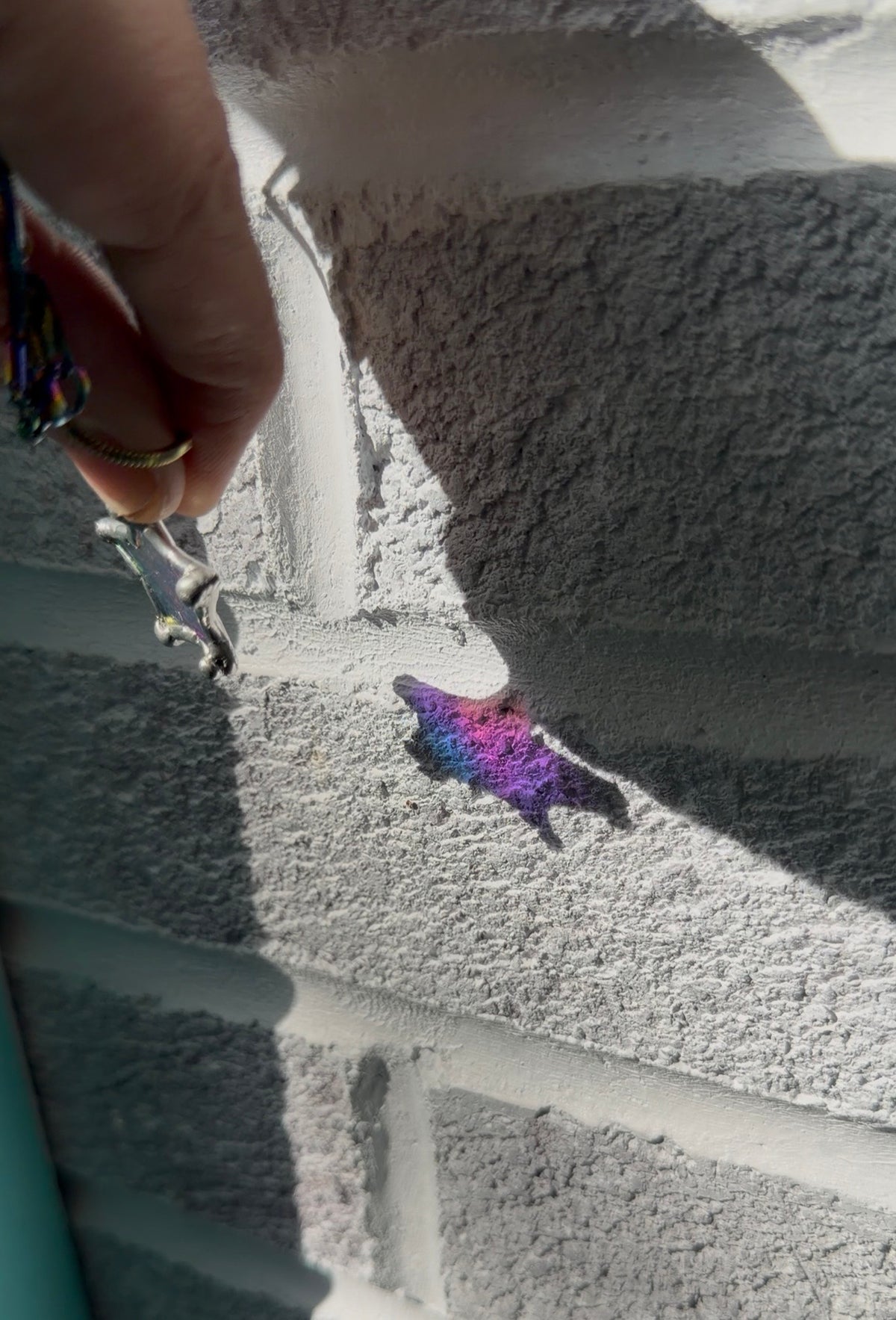 Dichroic rainbow star