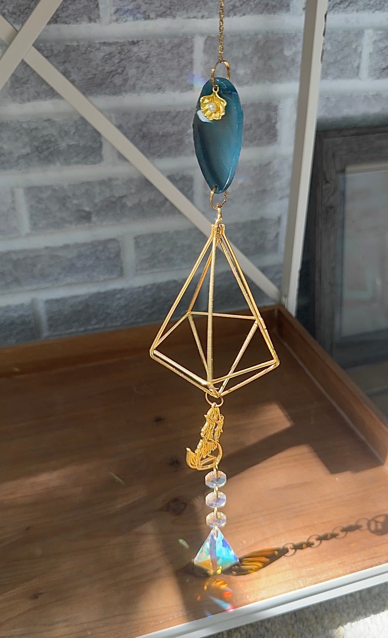 Mermaid air plant holder