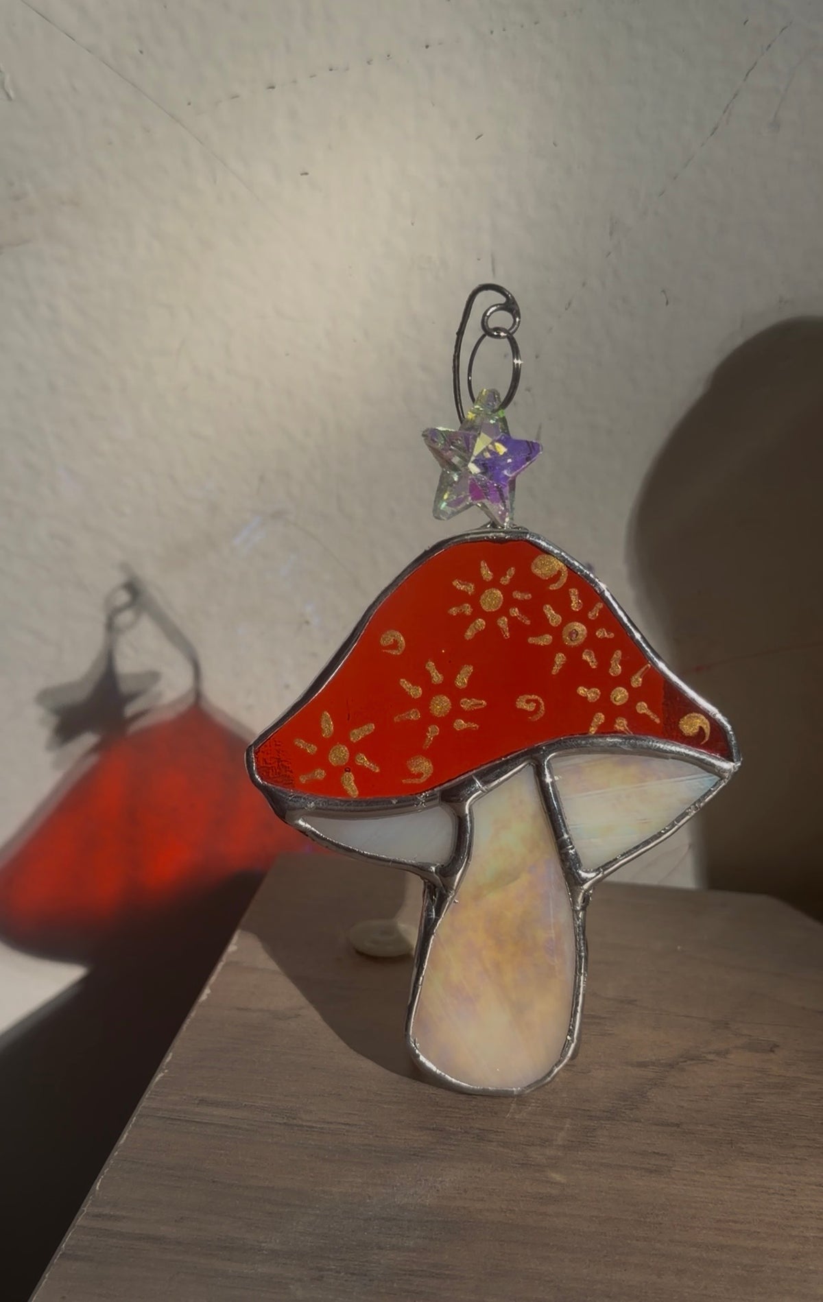 Suns and Swirls Mushroom