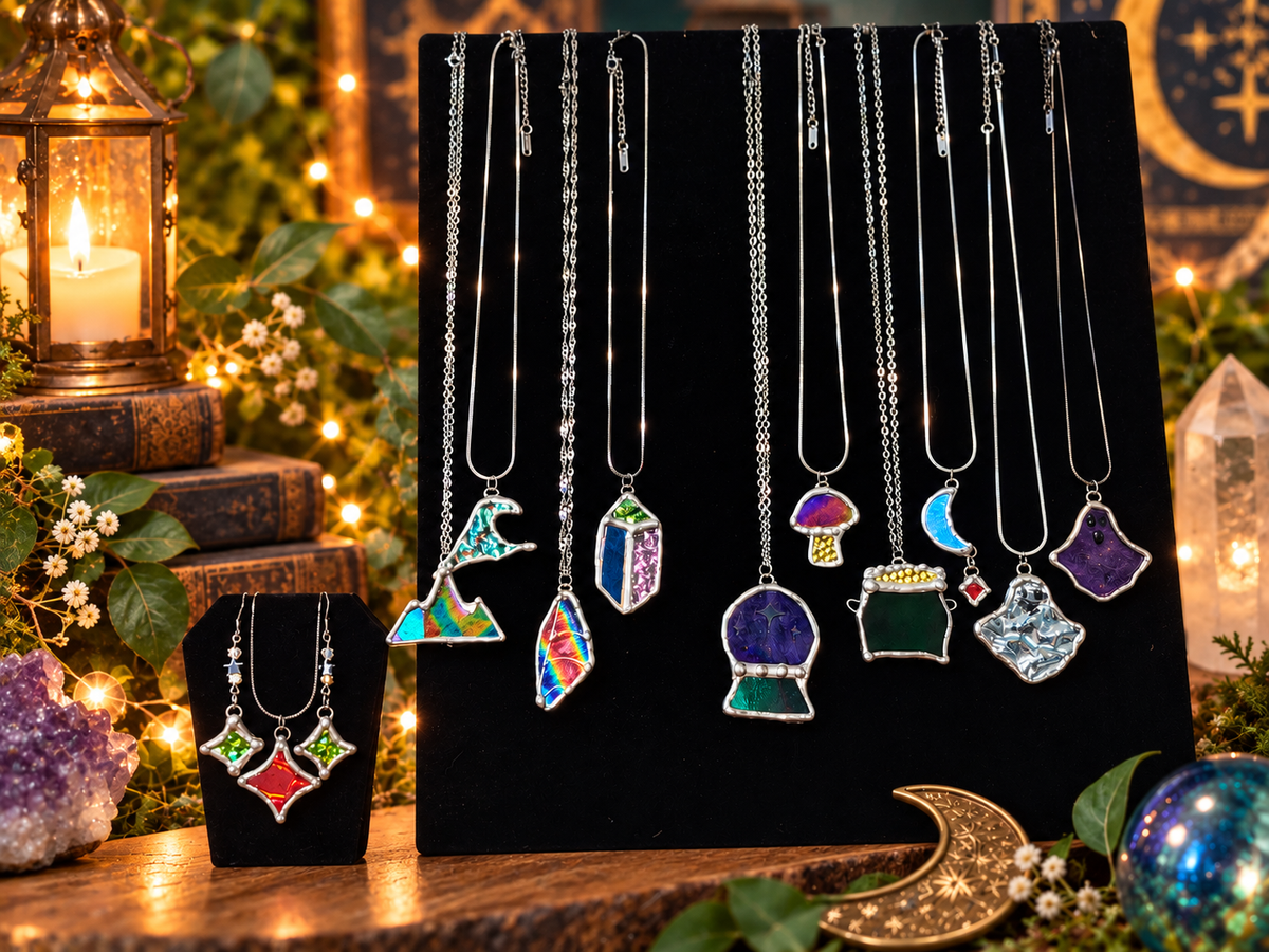 Dichroic Jewelry Drop