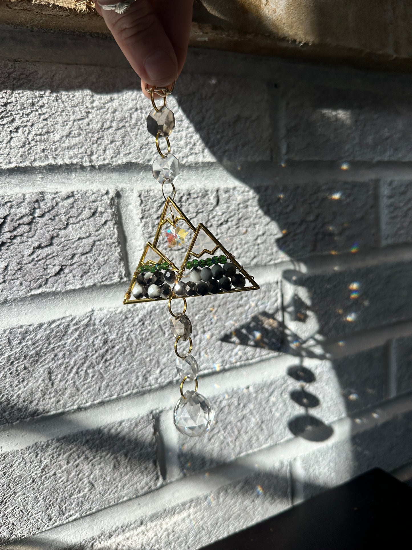 Car rainbow resin suncatchers