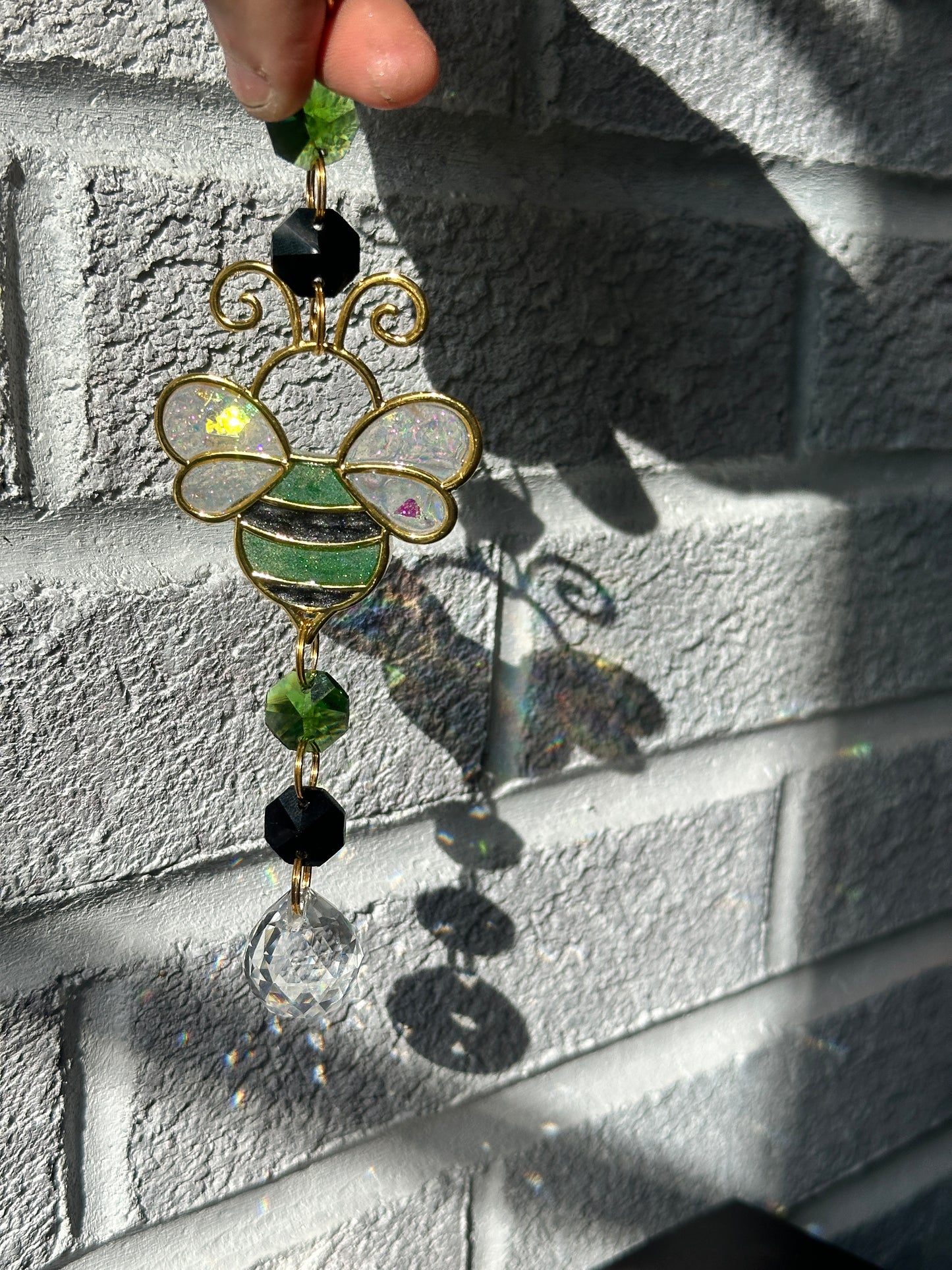 Car rainbow resin suncatchers