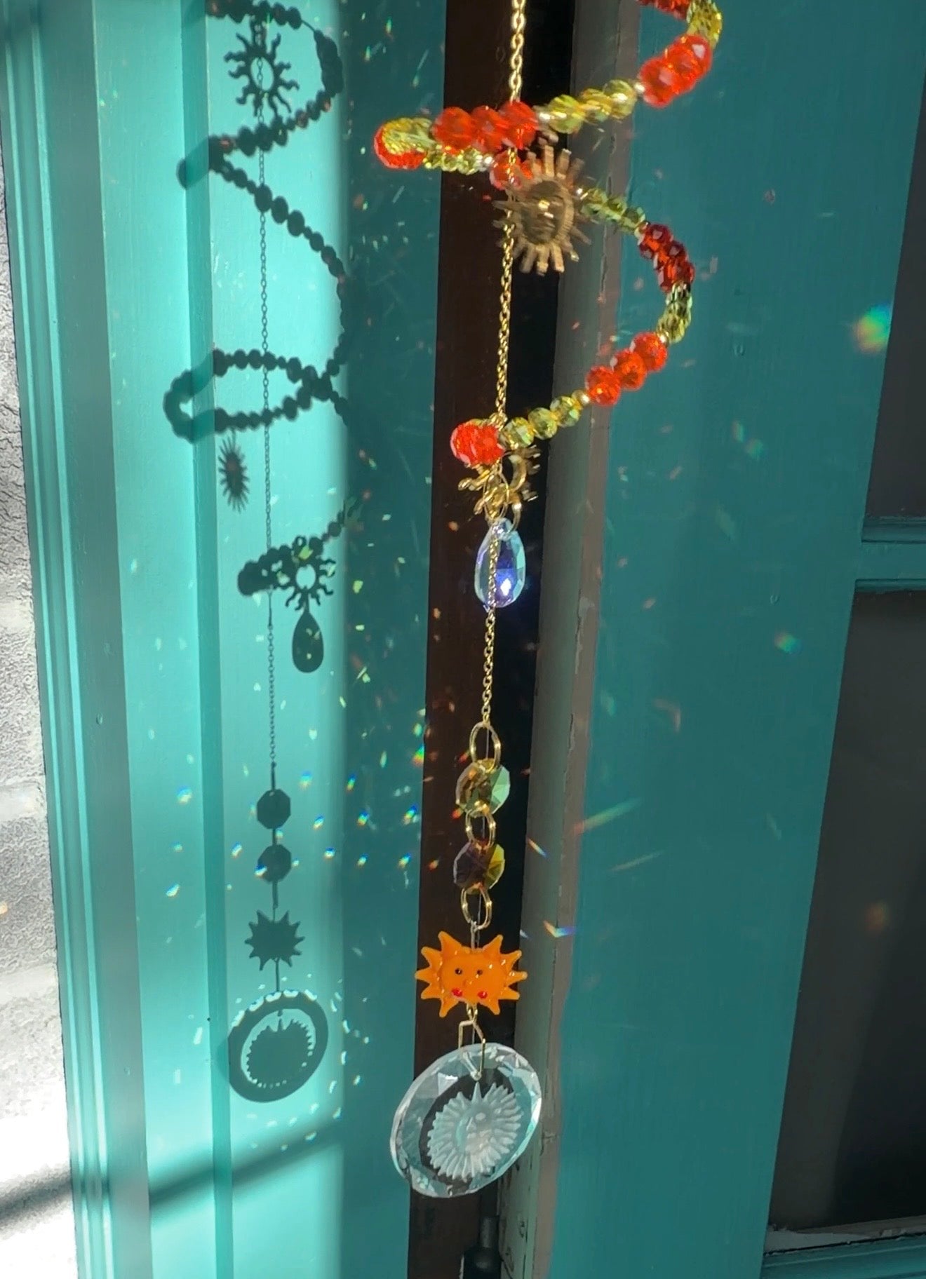 Sunshine Spiral Suncatcher