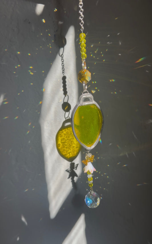 Angel Christmas Light Suncatcher
