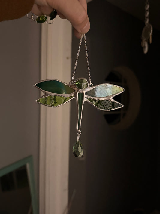 Green dragonfly