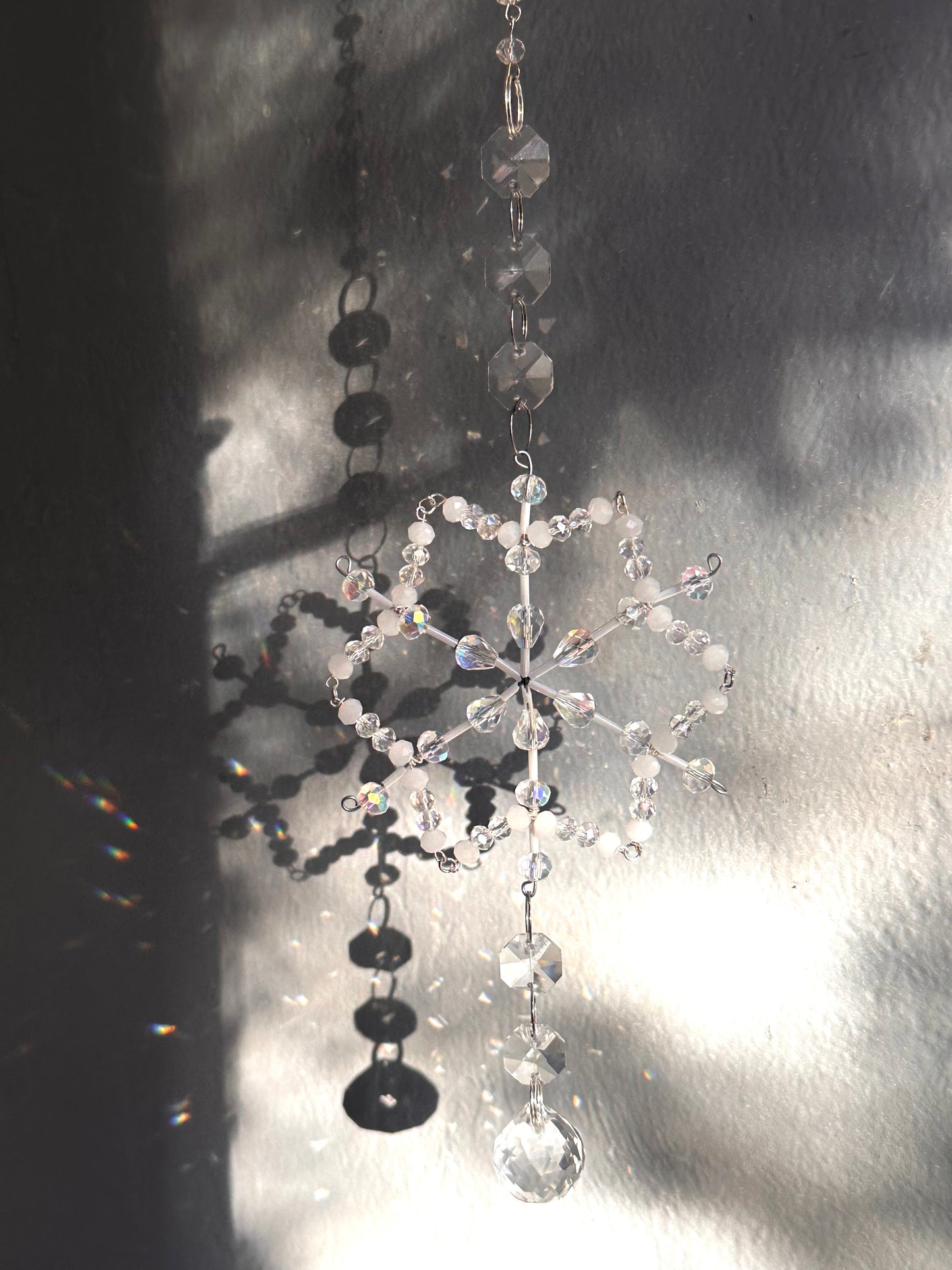 Winter Ice Medium Snowflake (4.5 inch)