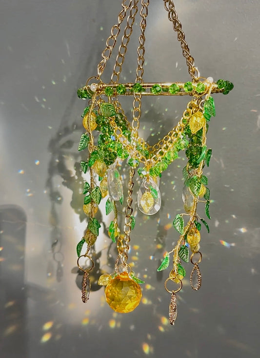 Lemon light chandelier