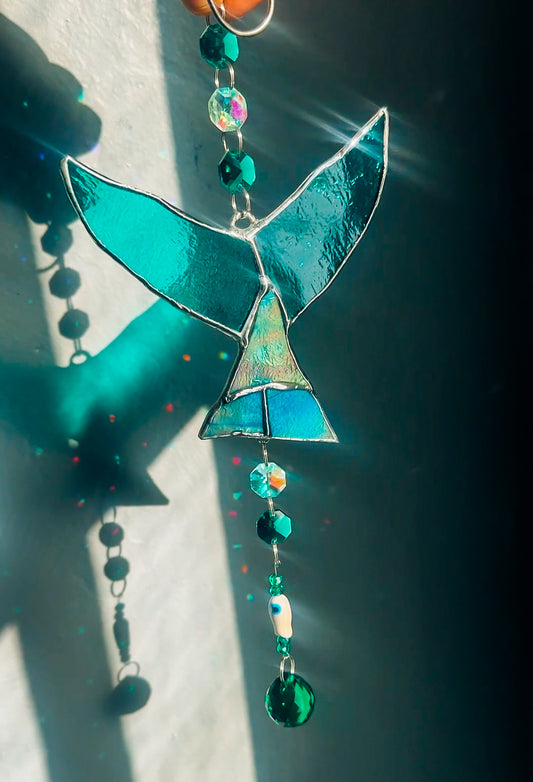 The Color Of The Sea Whale Tail