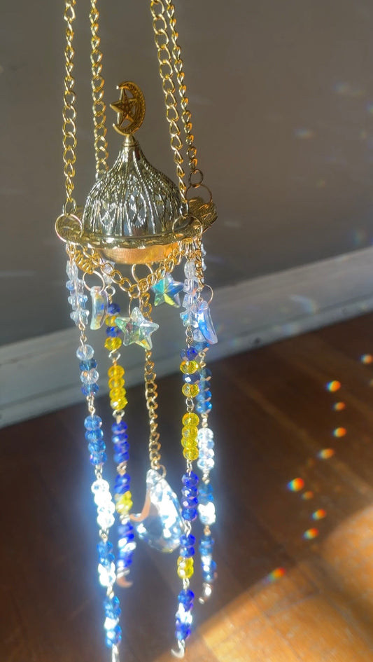 Moon and star lantern
