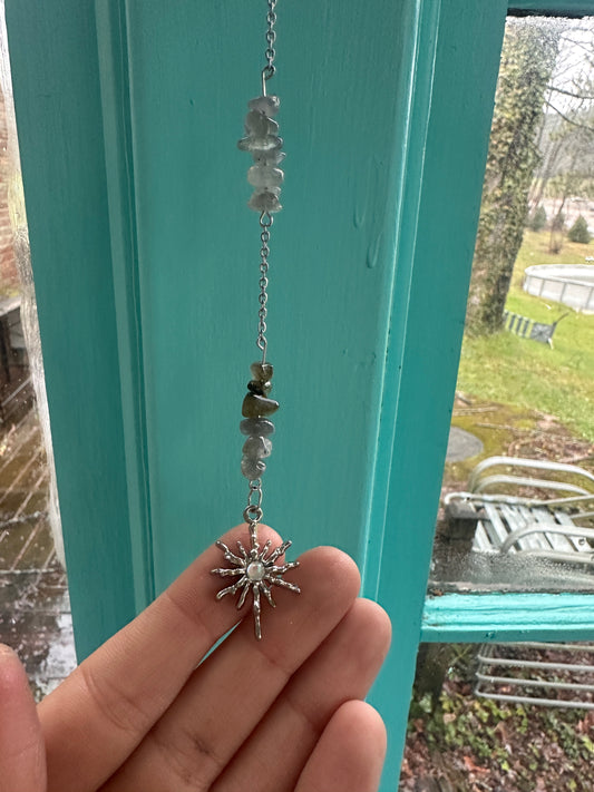 Hair jewelry extensions (silver)
