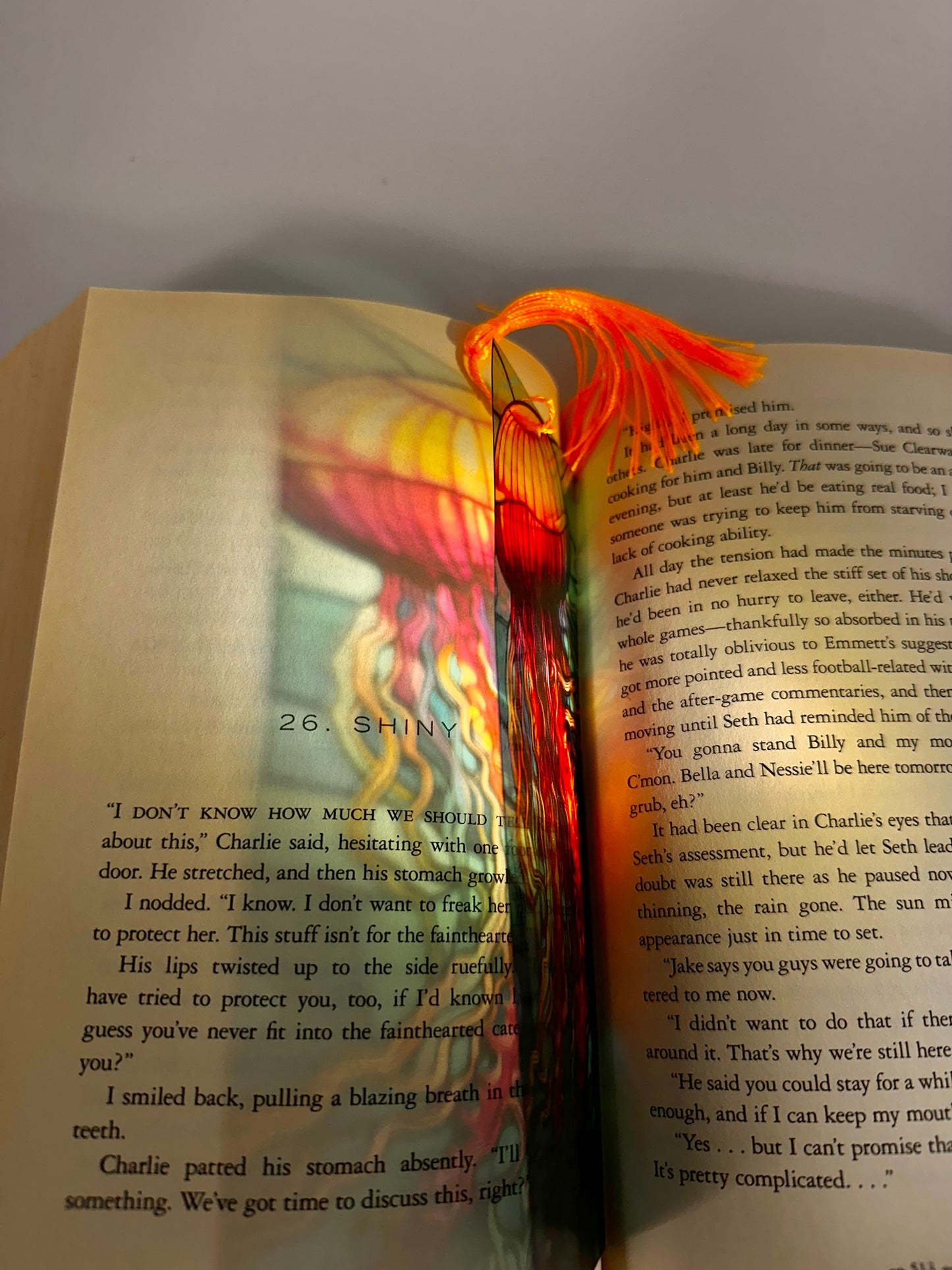 Jellyfish Reflective Bookmark