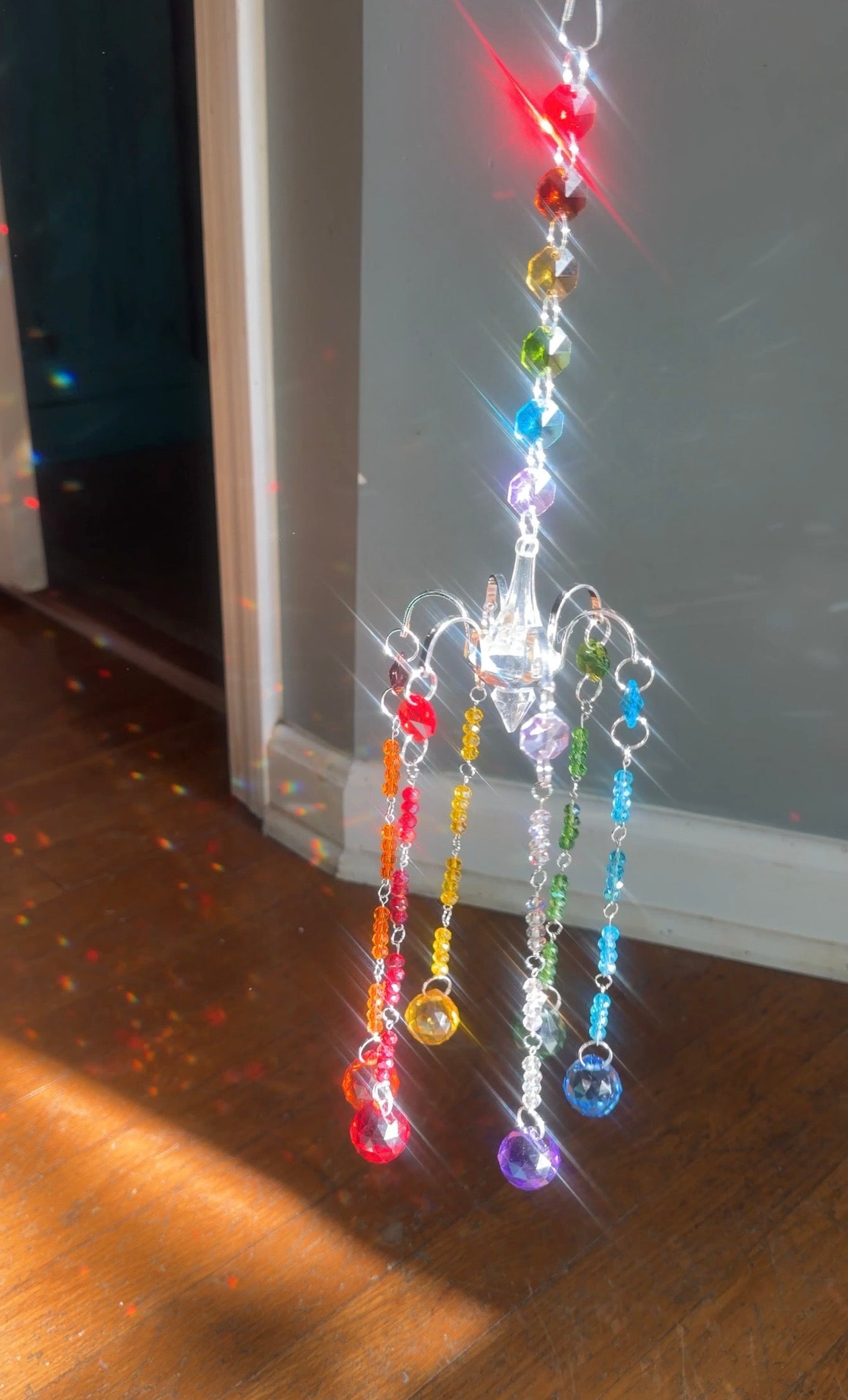 Rainbow Chandelier Suncatcher