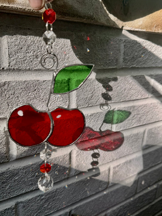 Cherry Suncatcher