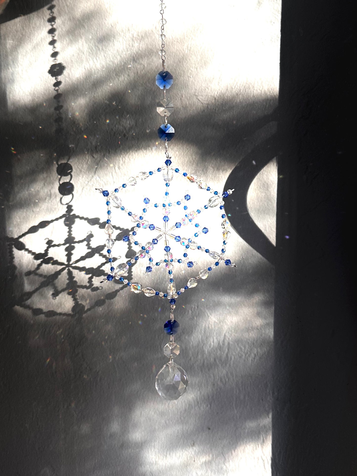 Magestic Snow Star Large Snowflake (6 inch)