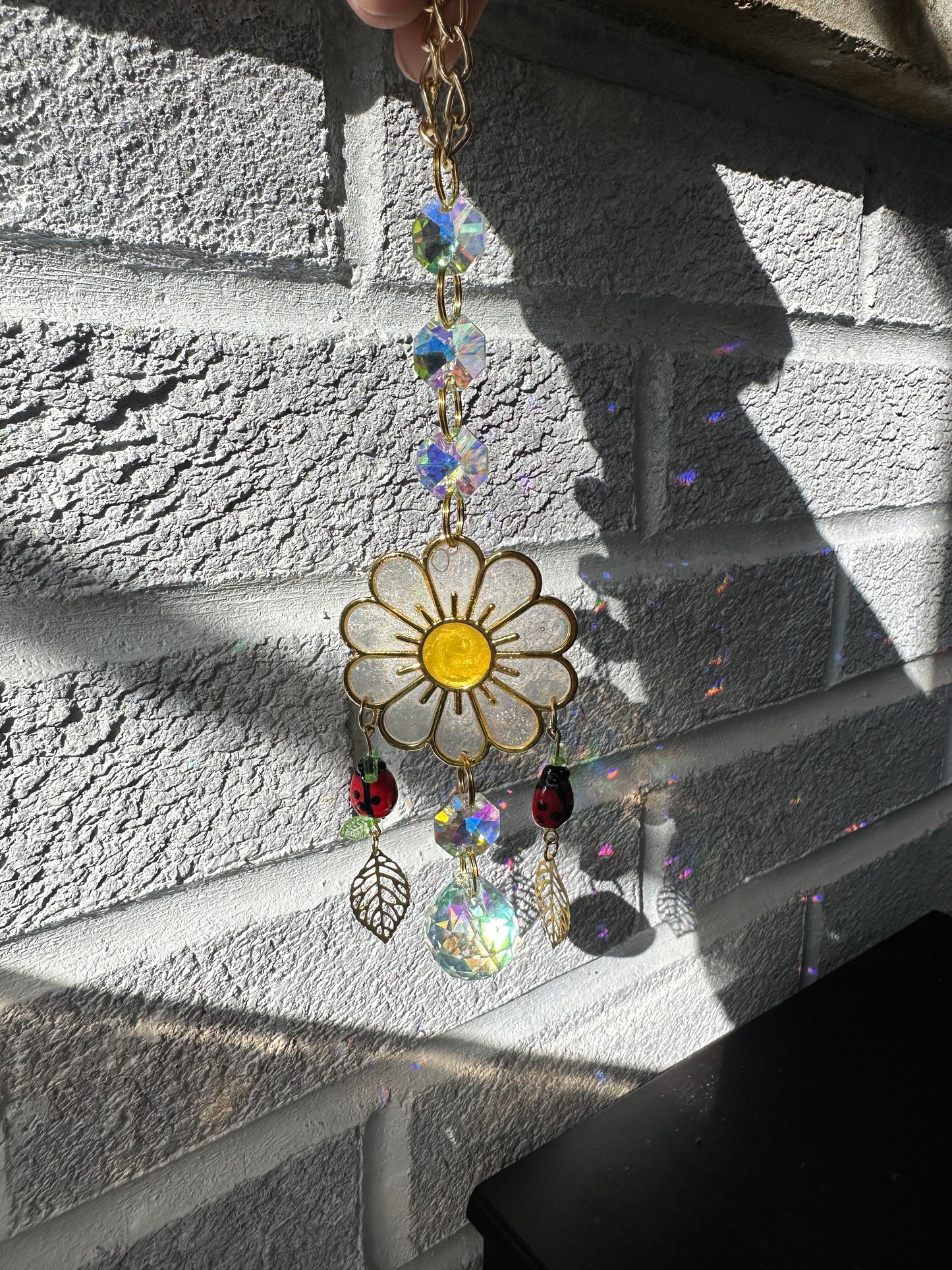 Car rainbow resin suncatchers