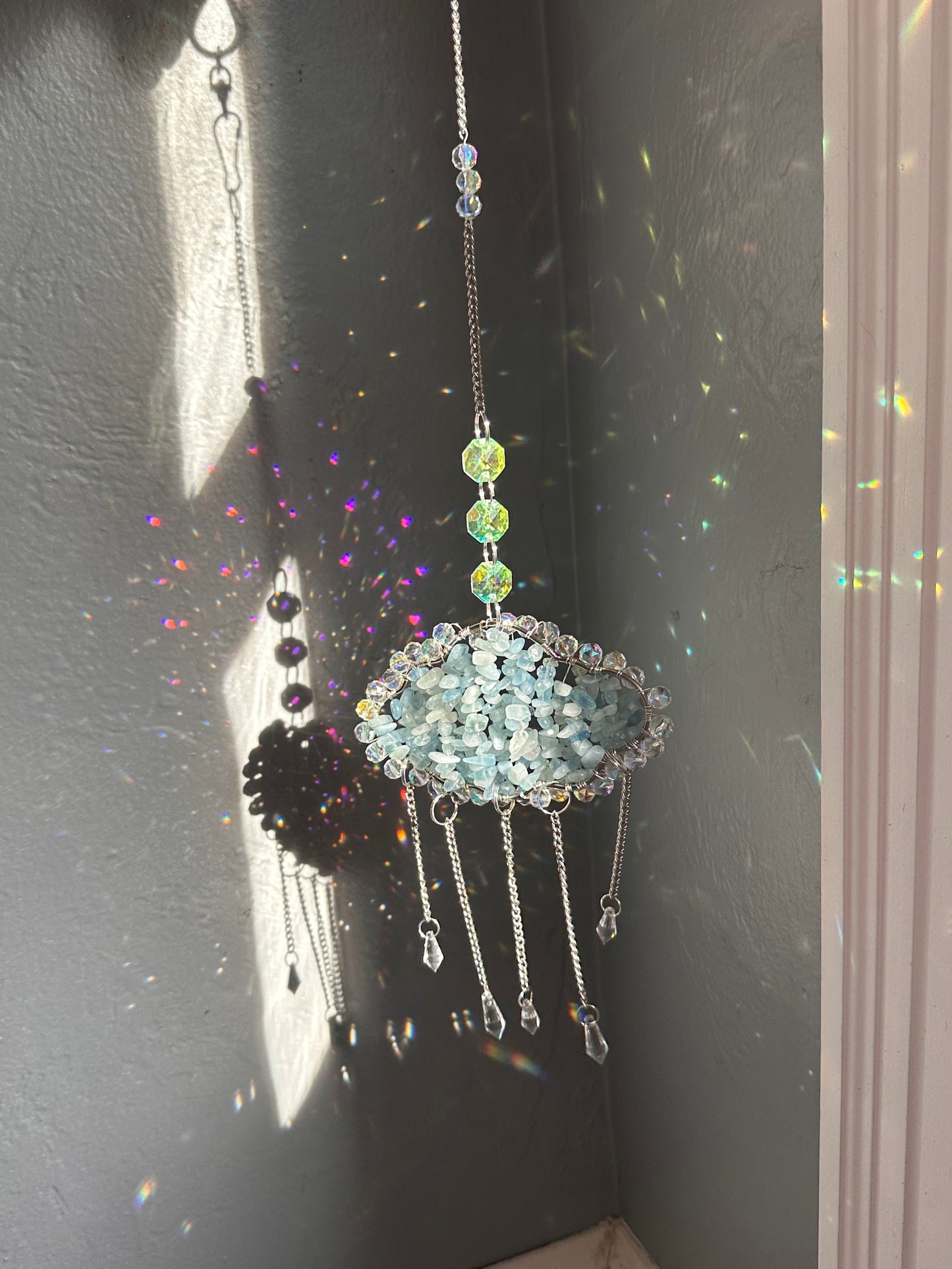 Cloudy with 100 percent rain