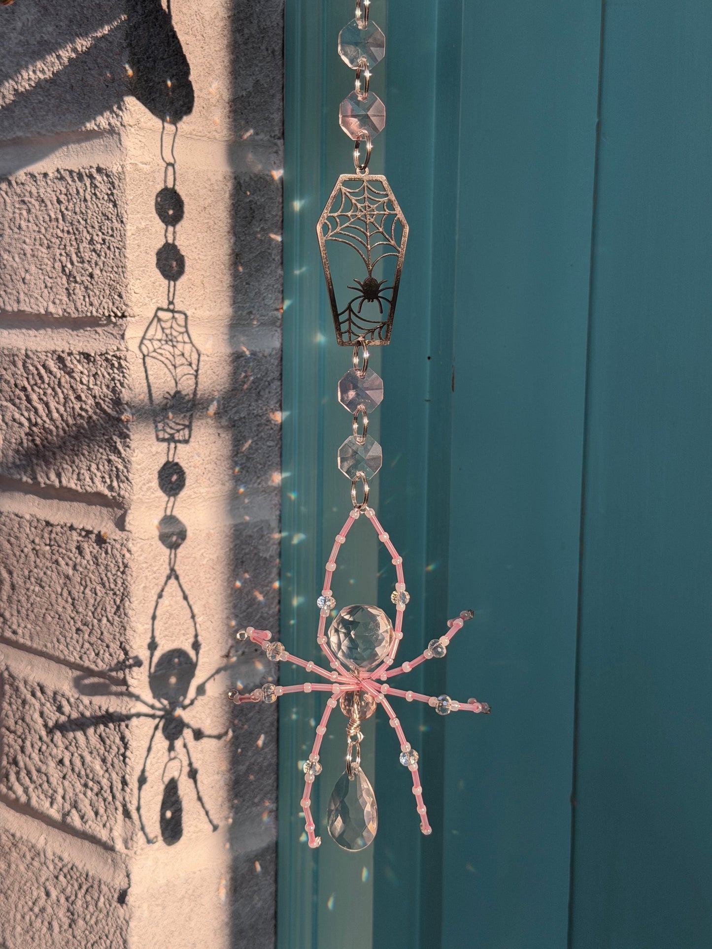 Pink Crystal Spider