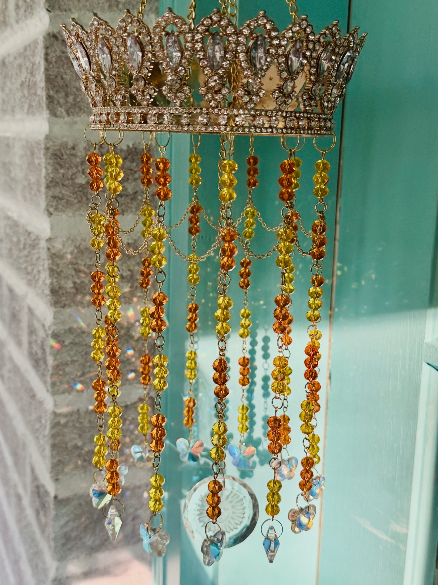 Sunshine Queen crown Suncatcher