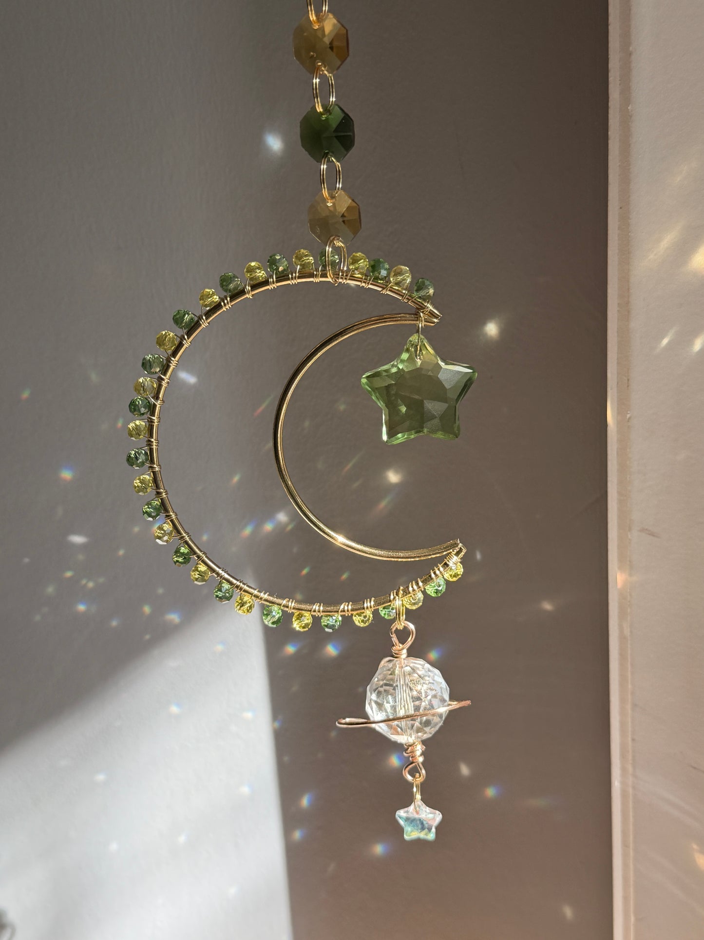 Celestial Moon And Planet