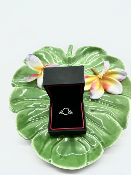 Classic Sterling Adjustable Keepsake Ring