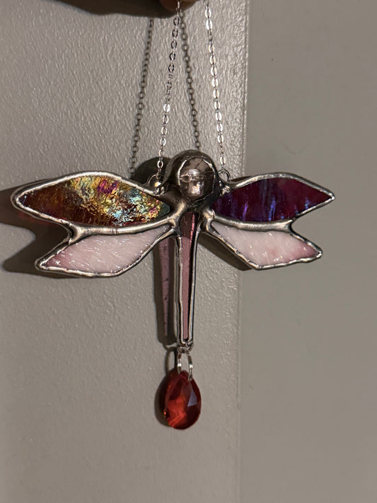 Red dragonfly
