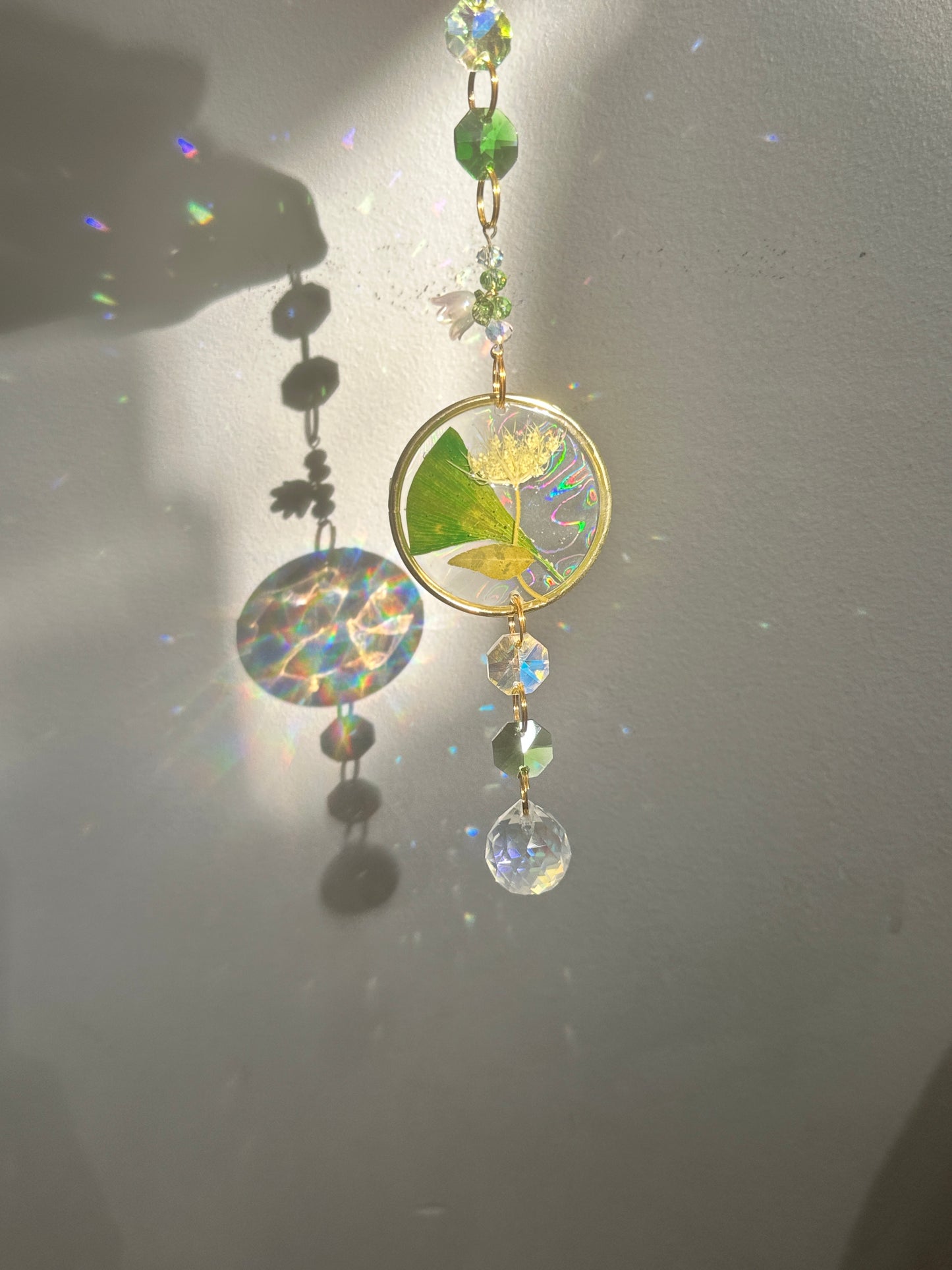 Car rainbow resin suncatchers
