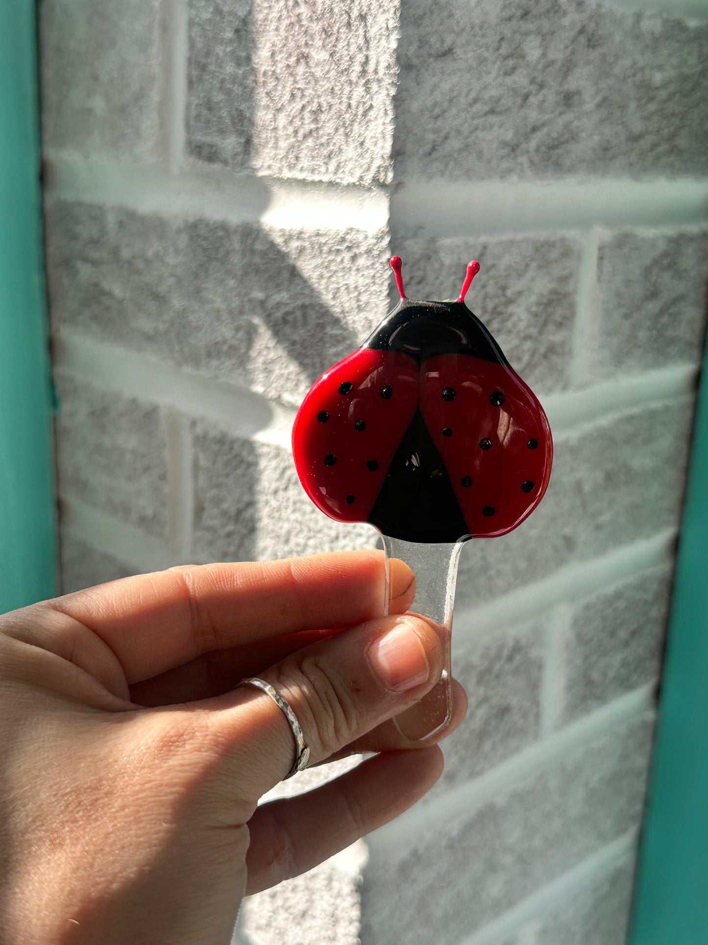 Fused Glass Mini Garden Stakes