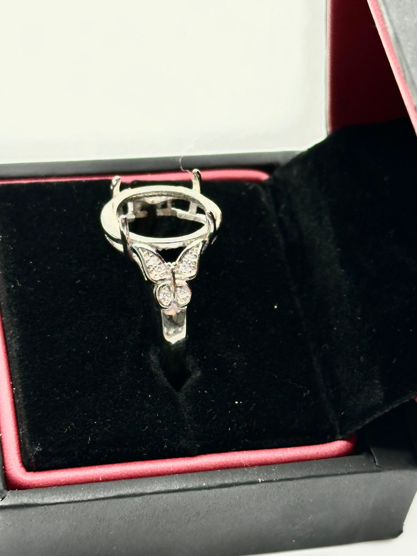 Butterfly Adjustable Keepsake Ring