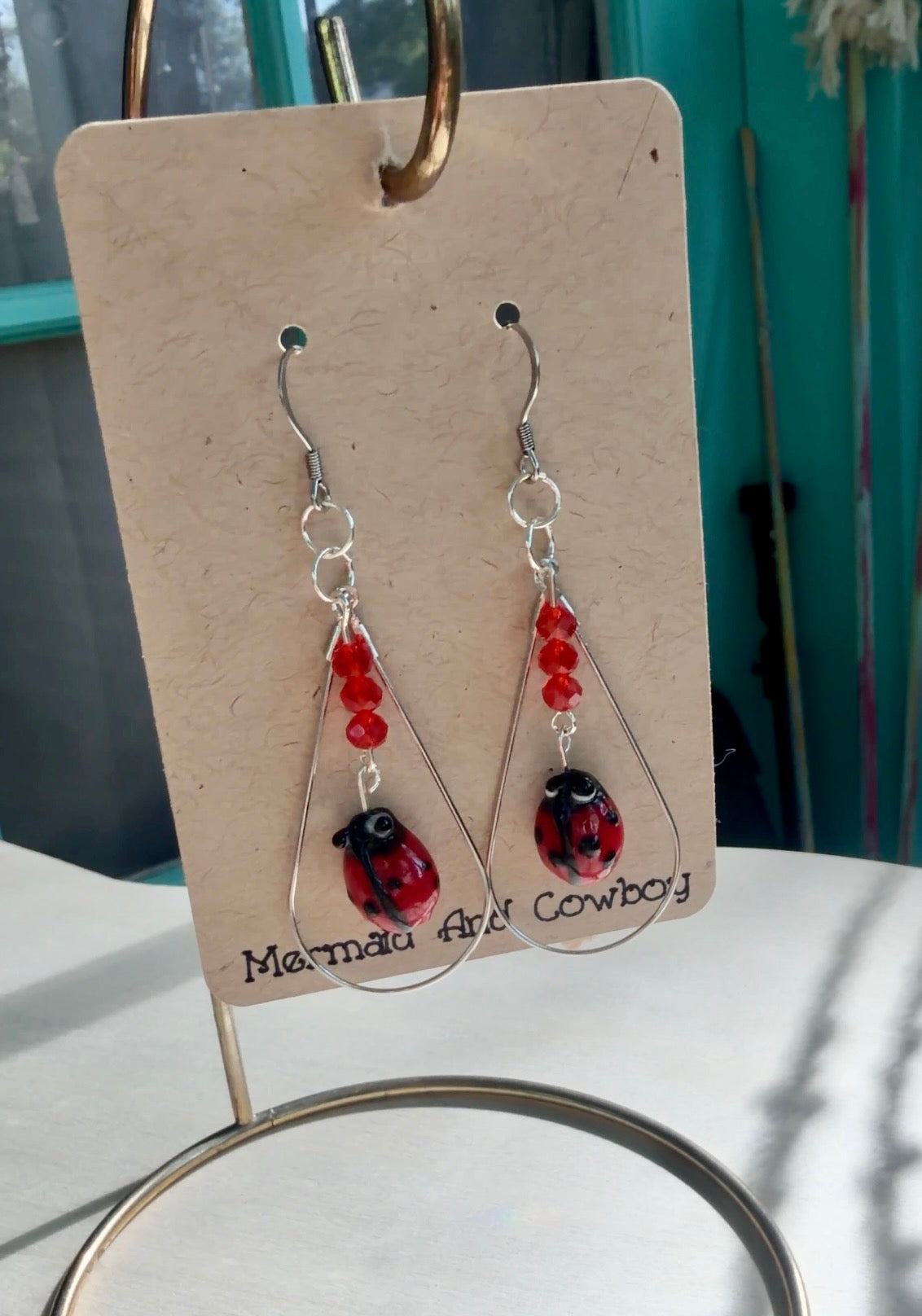 Ladybug Earrings