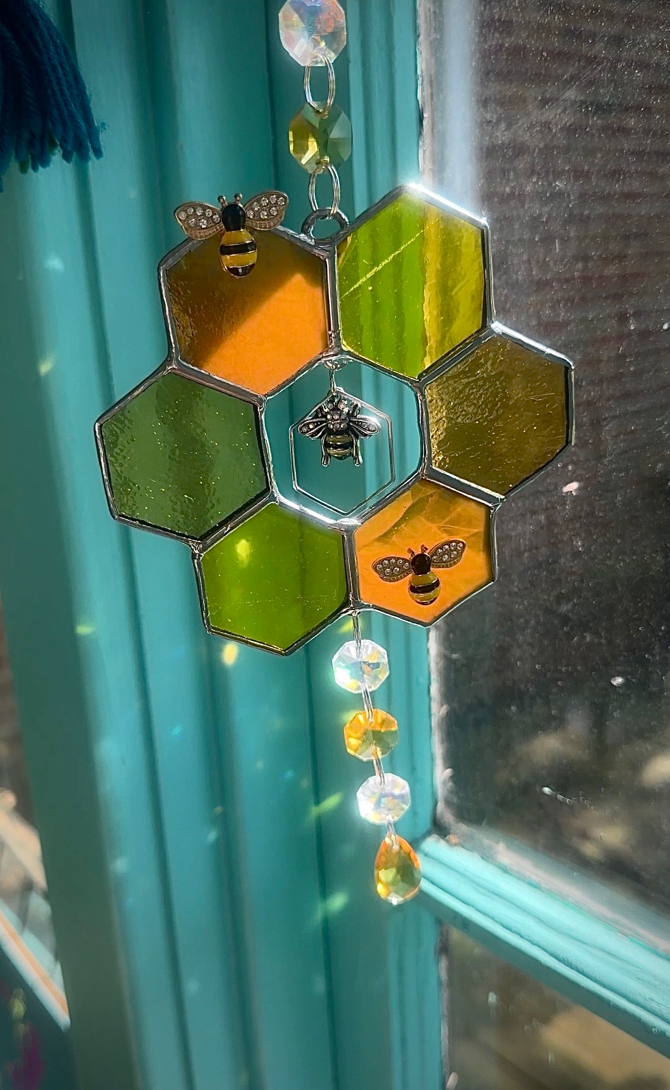 Yellow Honeycomb