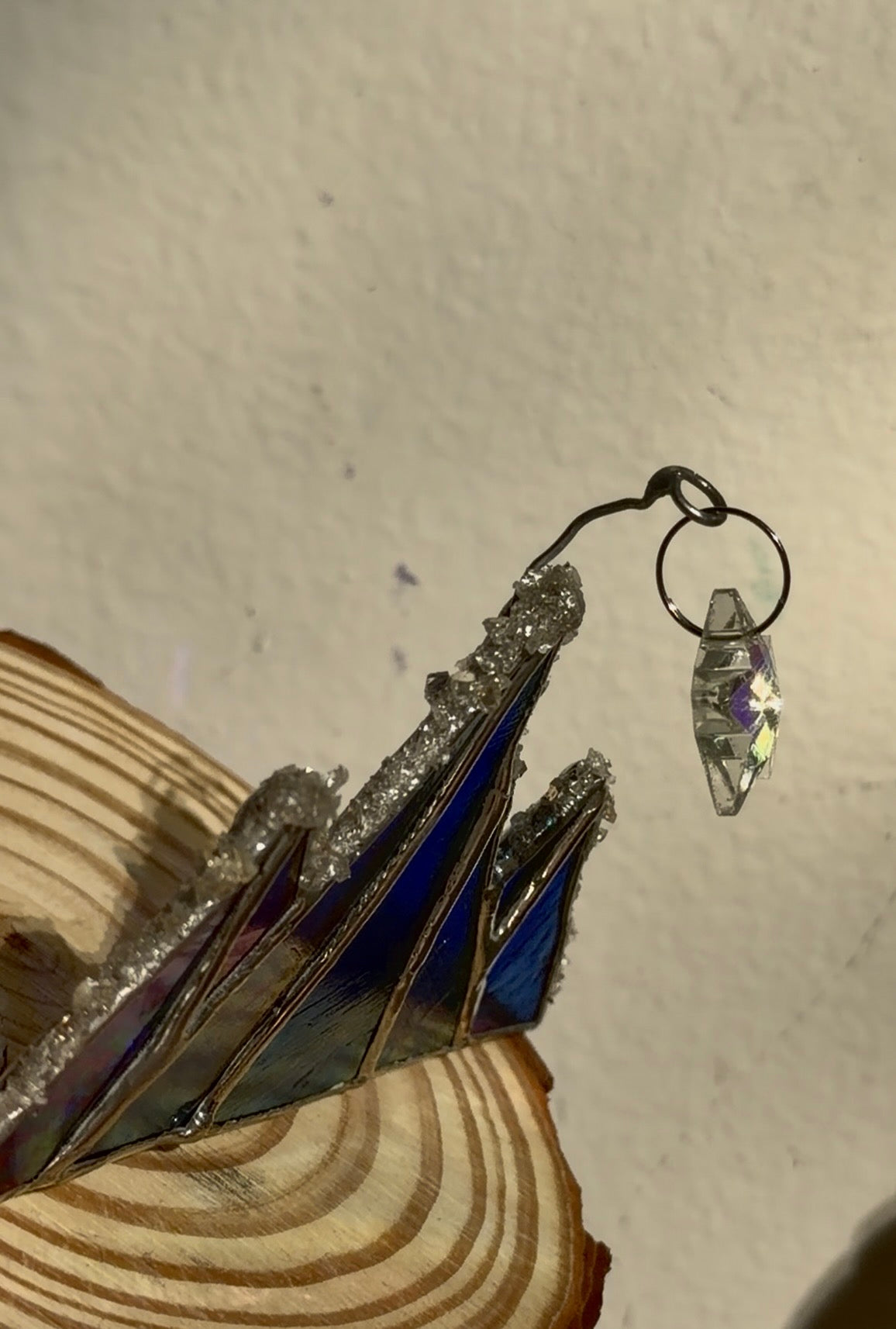 Mountain Led Candle Light Suncatcher
