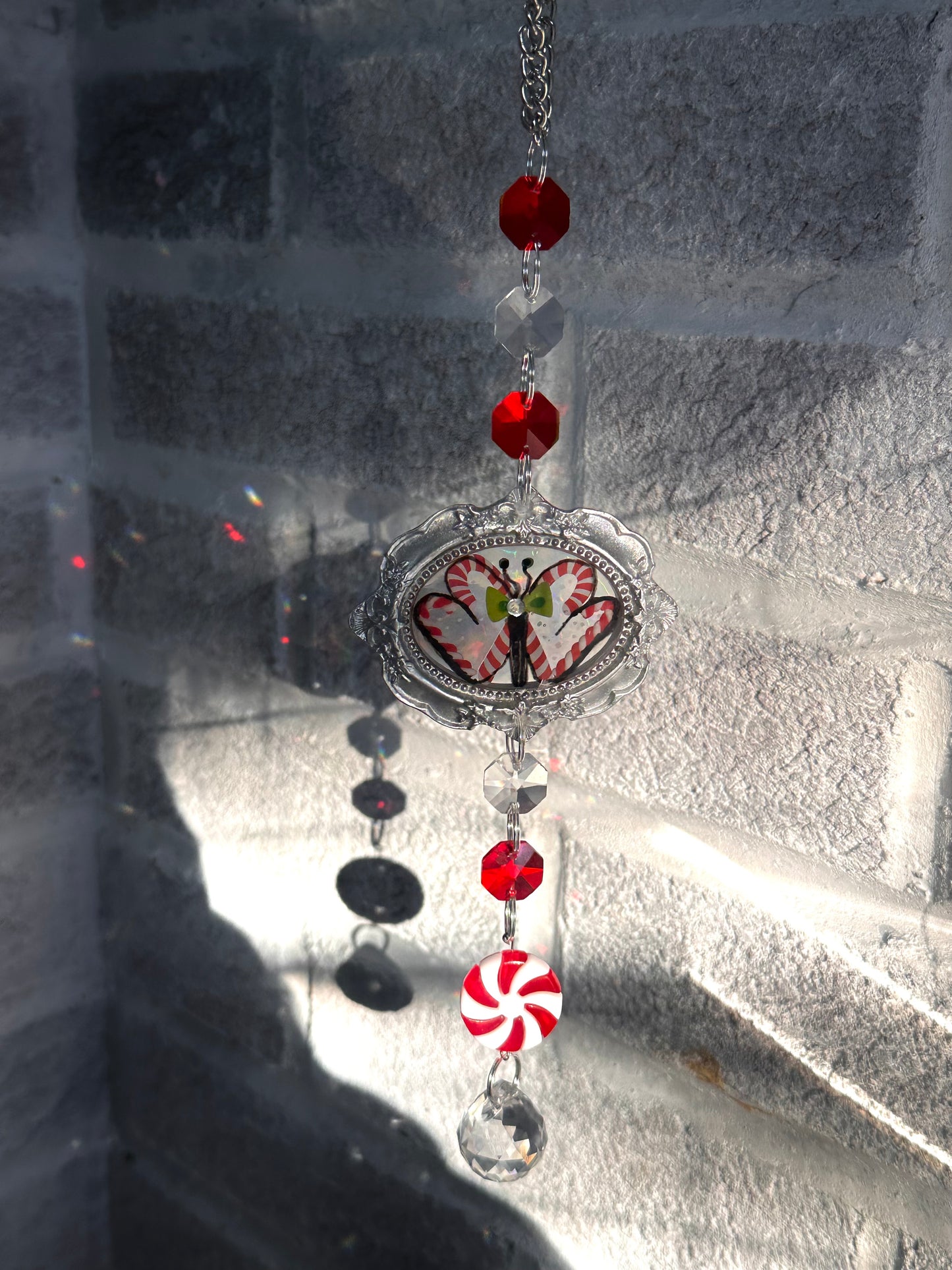 Peppermint Butterfly Mini Frame