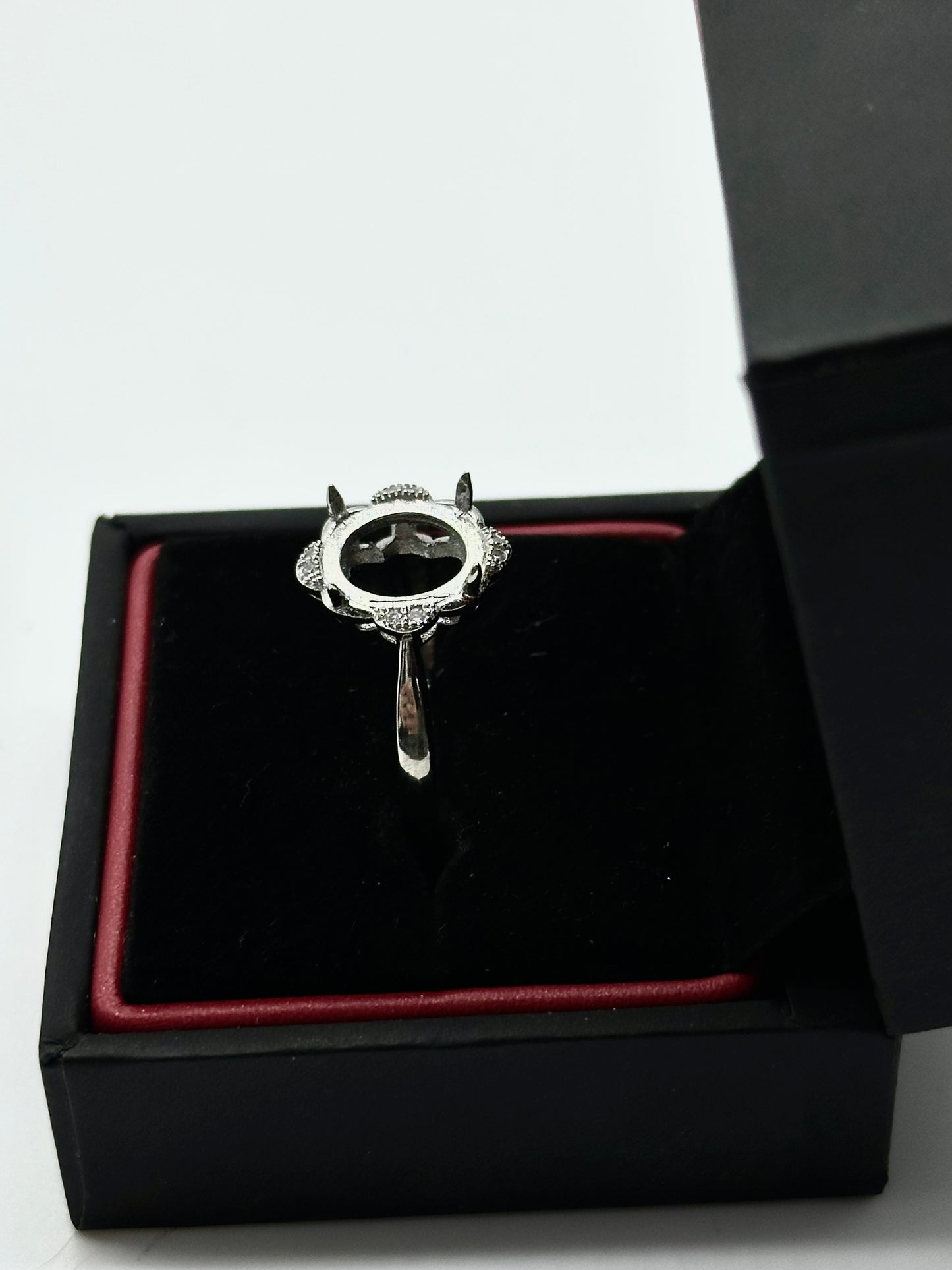 Floral Beauty Adjustable Keepsake Ring