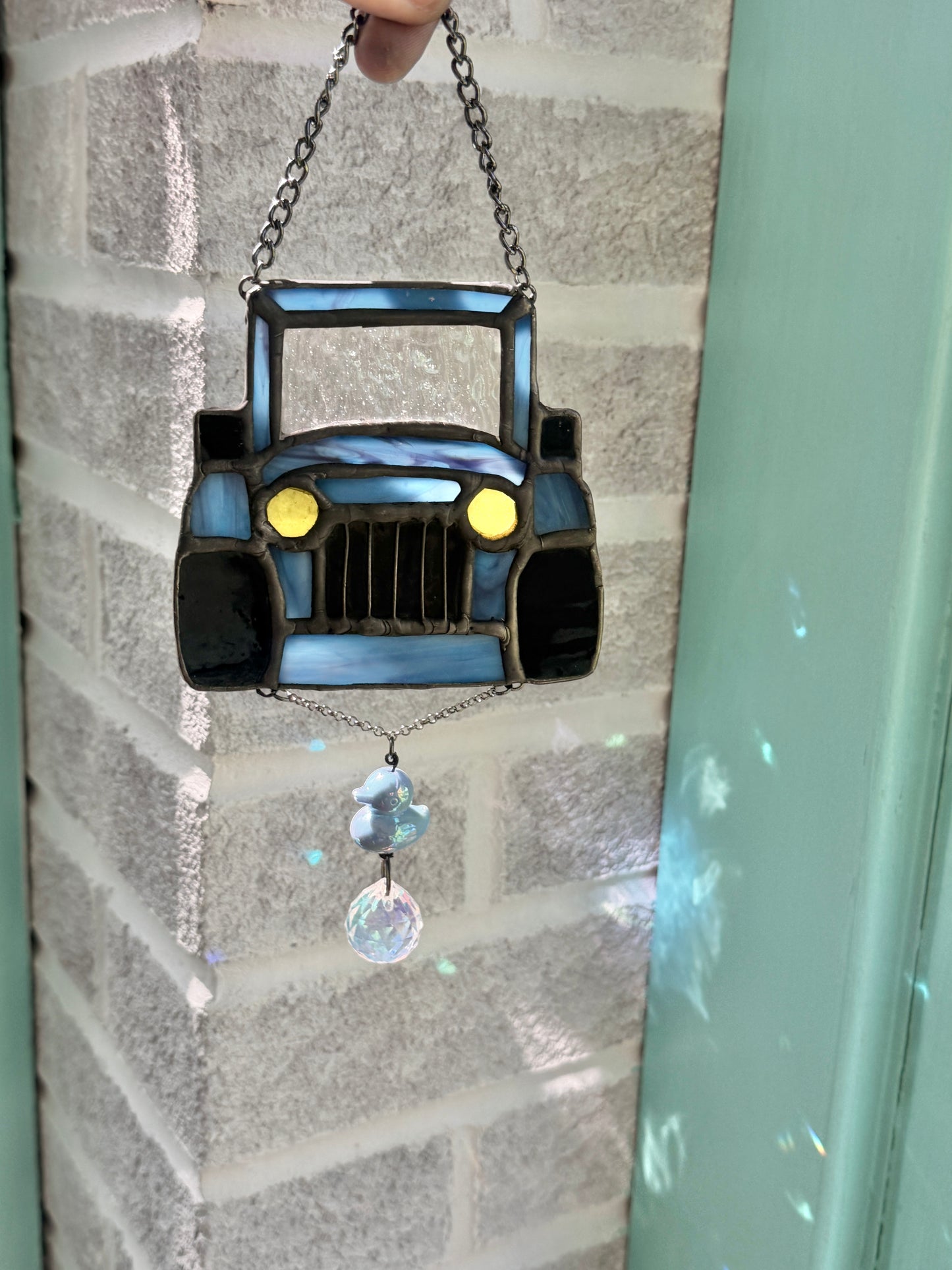 Blue Jeep