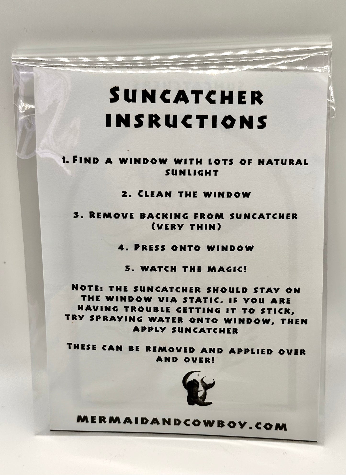 Enchanted Unicorn Suncatcher