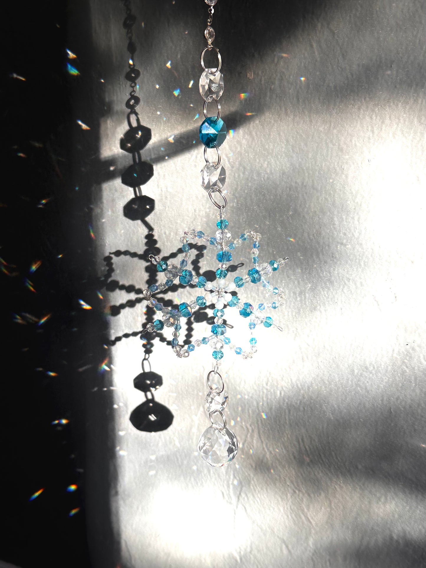 Blue Frost Mini Snowflake (3.7 inch)