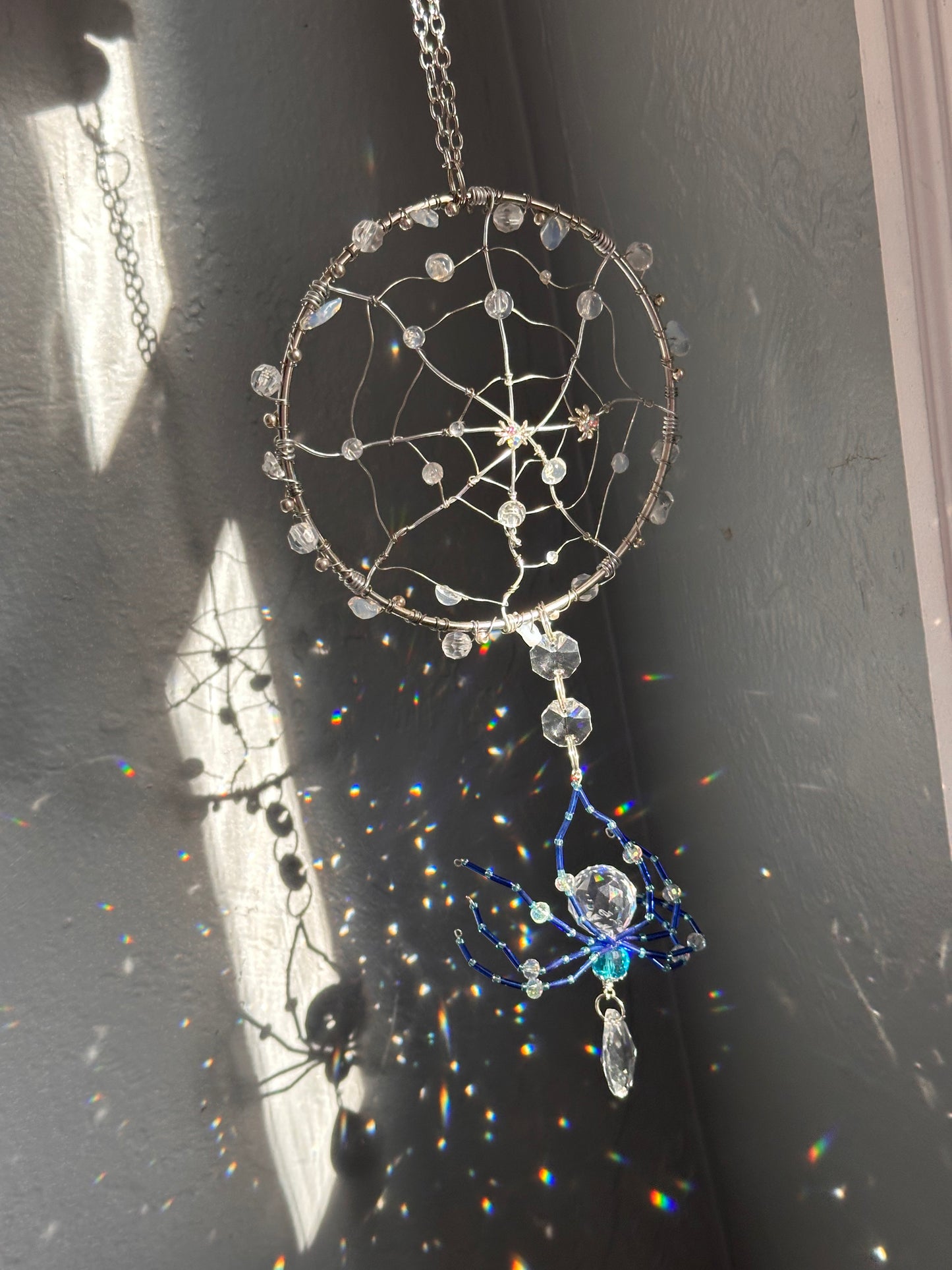 Opal spiderweb enchantment