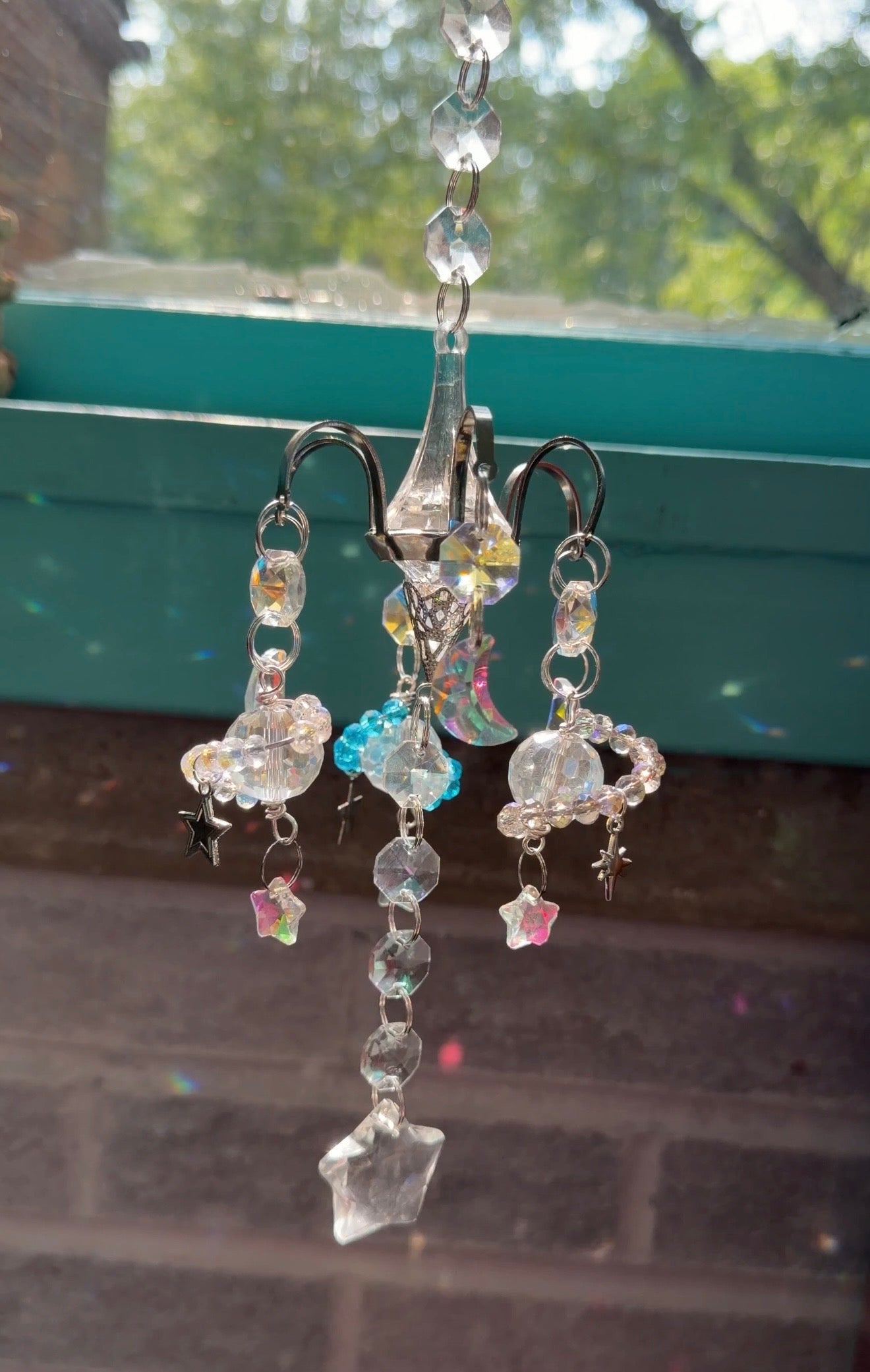 Celestial Planet Chandelier Suncatcher
