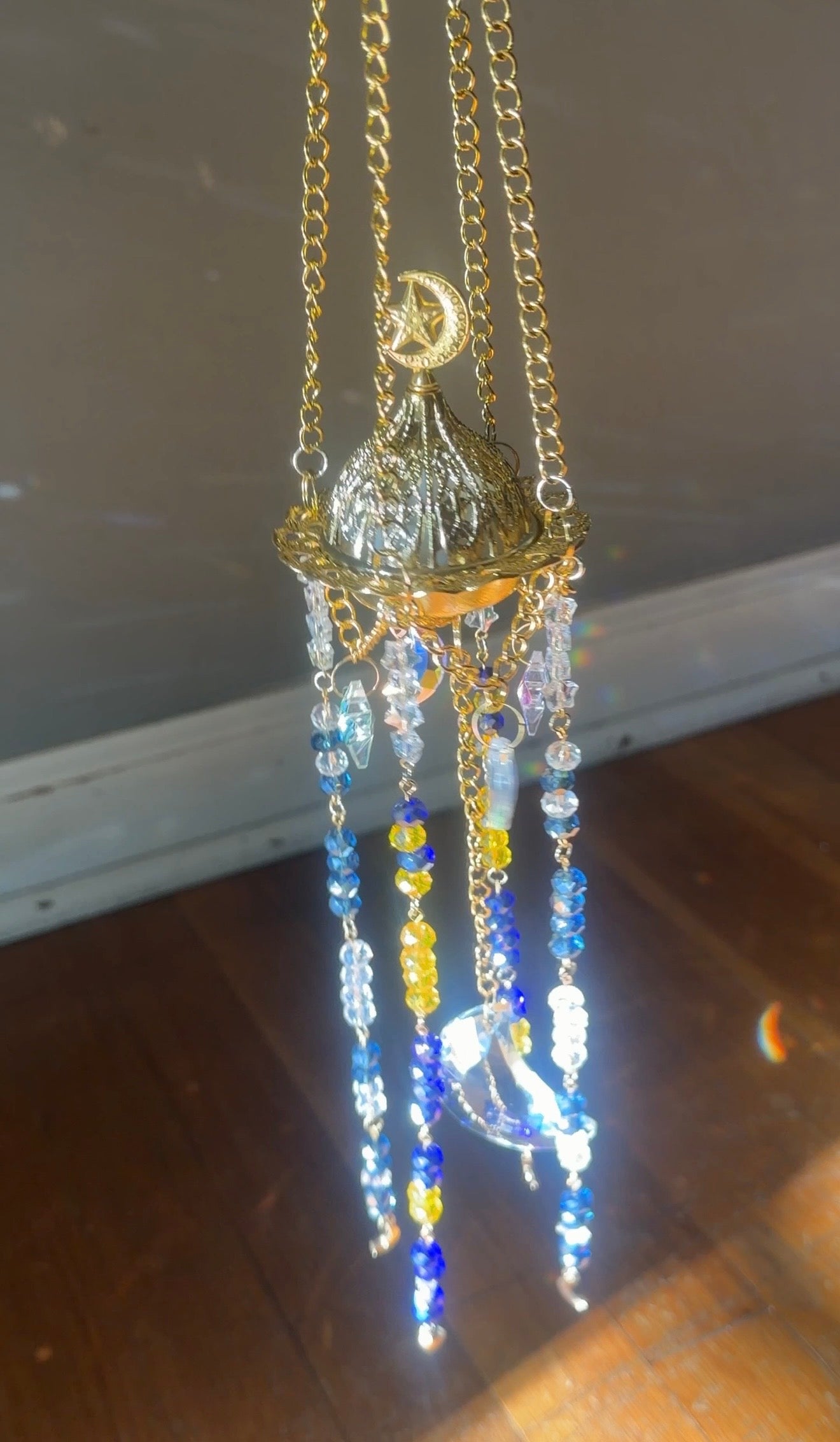 Moon and star lantern