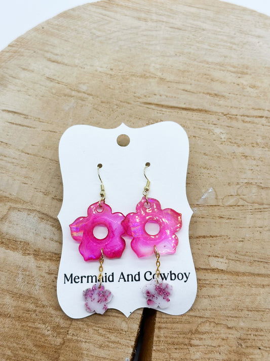 Holographic Flower Dangle