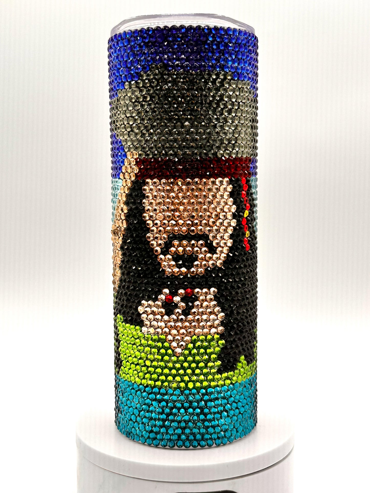 Pirate Rhinestone Tumbler -20 oz