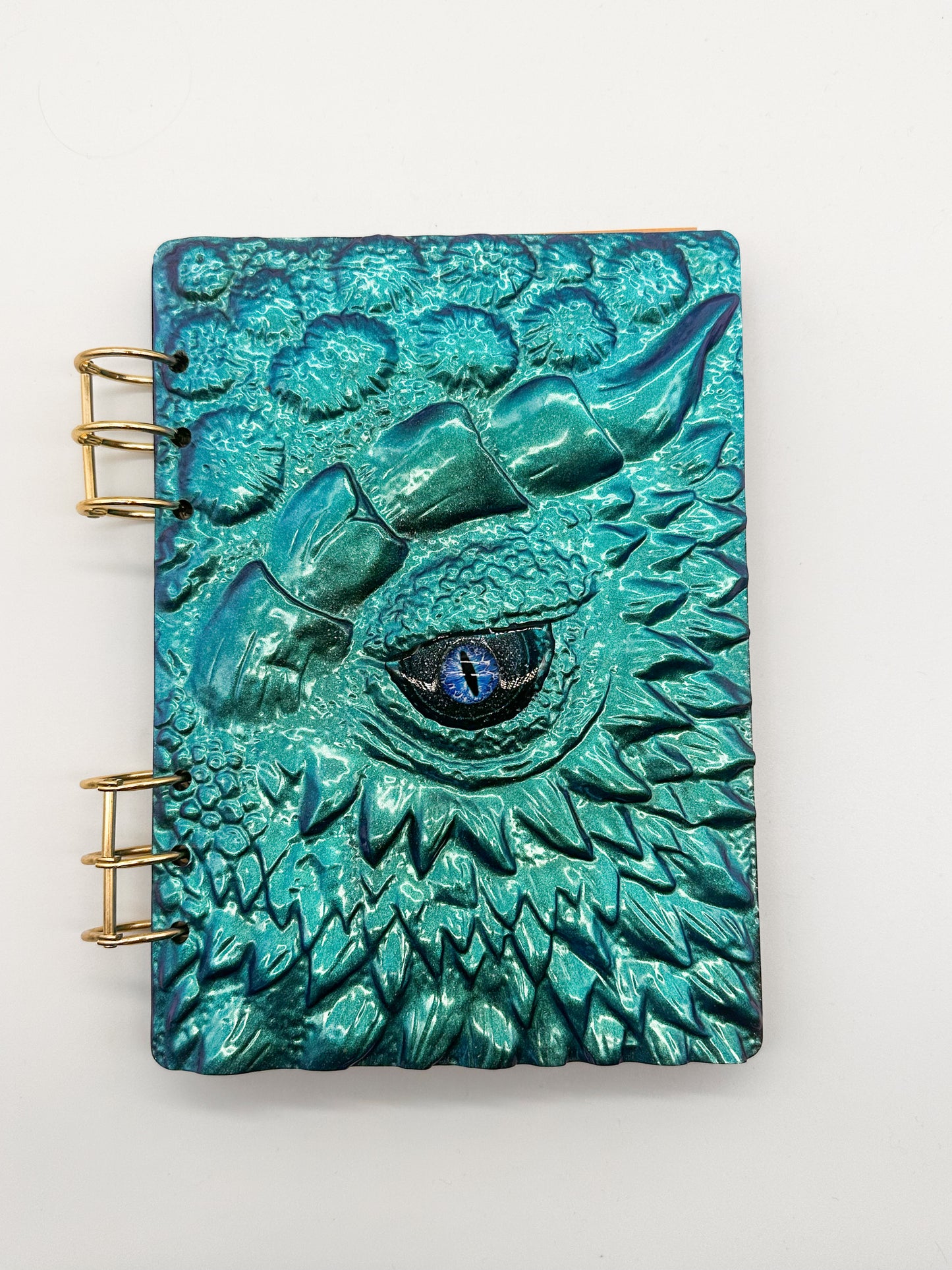 Mystic Dragon Scale 3D Notebook