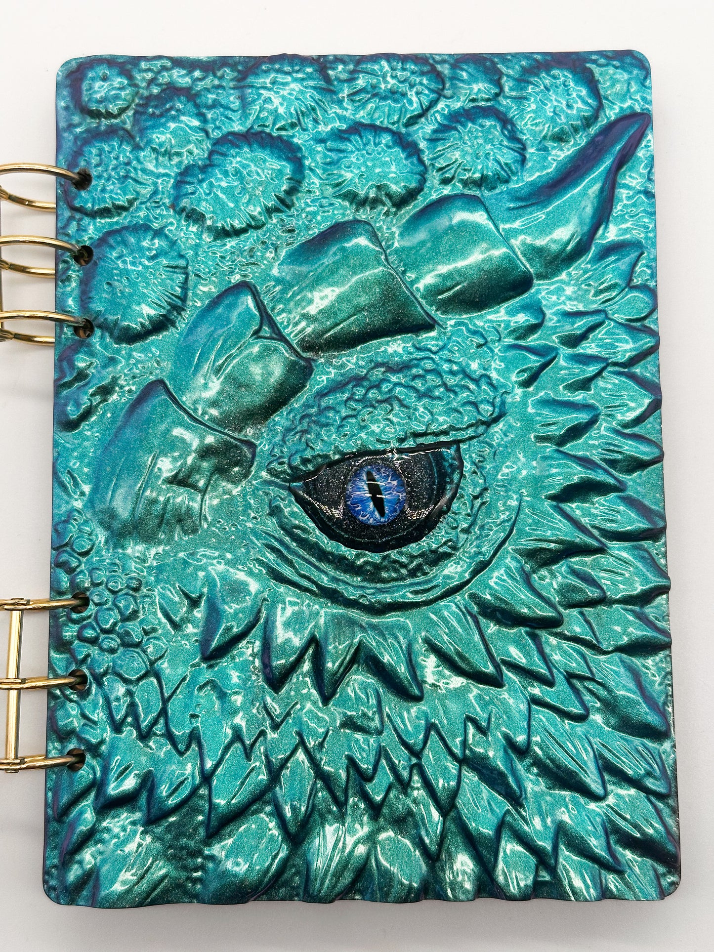 Mystic Dragon Scale 3D Notebook